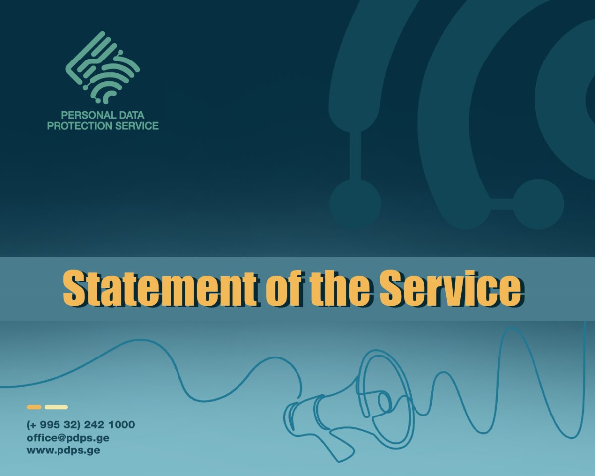 Statement on the initiation of an examination into the lawfulness of sharing location data by the service agency for victims of human trafficking